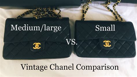 chanel small vs medium